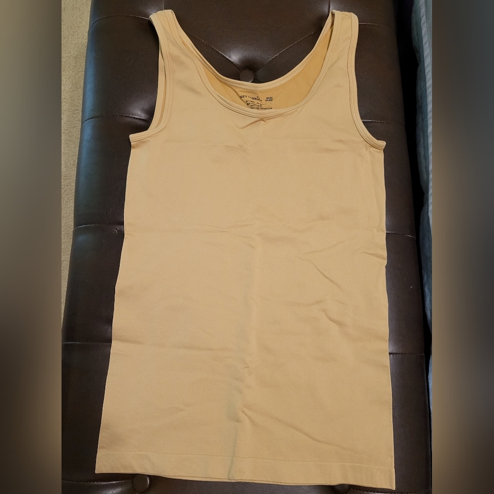 SKINNIE GENIE Nude Slimming Seamless Cami Tank Top